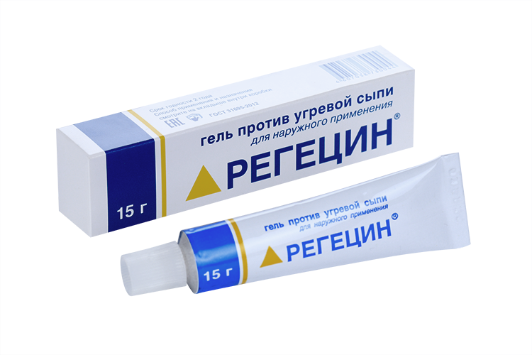 Регецин, 15 г, гель