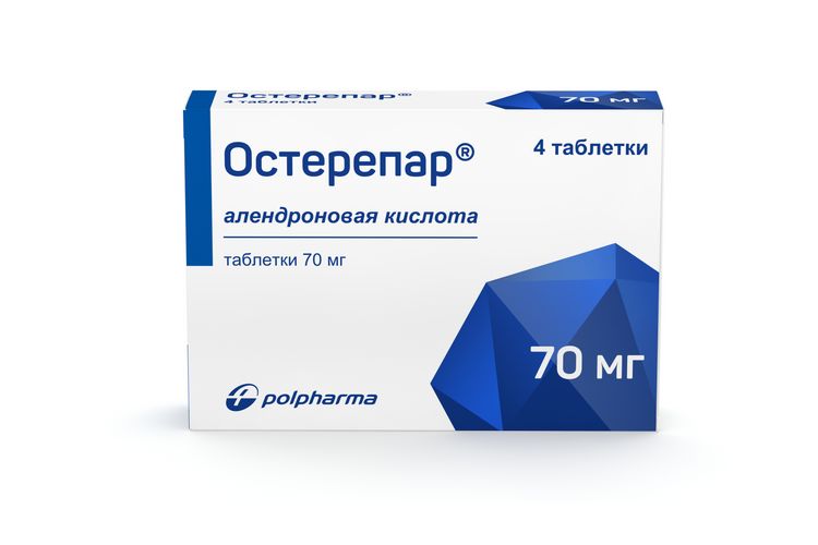 Остерепар 70 мг, 4 шт, таблетки