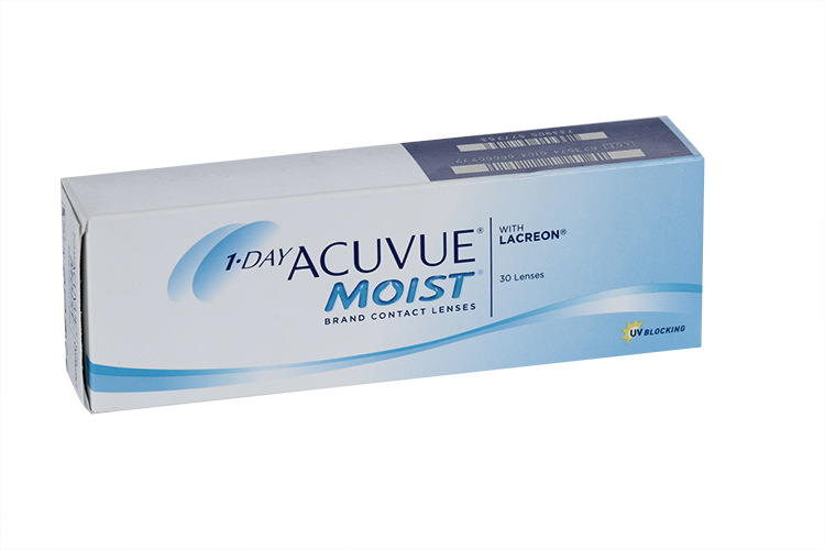 Линзы 1-Day Acuvue Moist (1уп 30шт) R 8.5 D -4,25