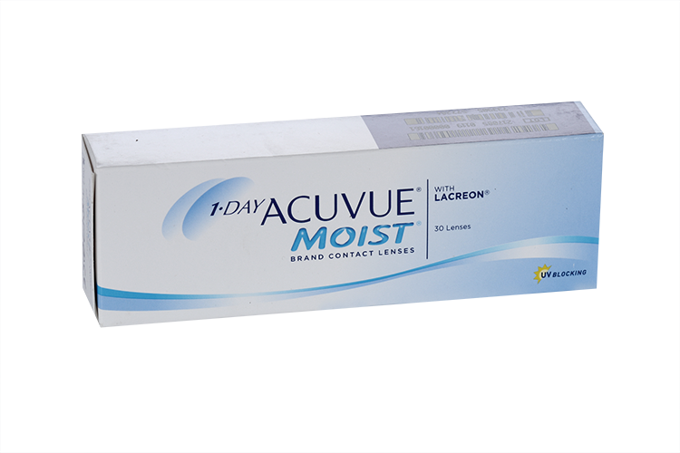 Линзы 1-Day Acuvue Moist (1уп=30шт) R:=8.5 D:=-05,00