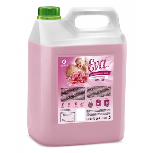 Кондиционер GRASS  EVA sensitive д/белья канистра 5 кг