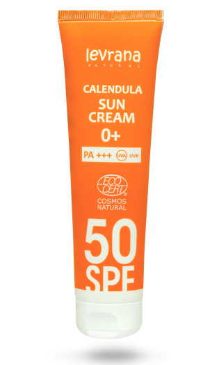 Солнцезащитный крем Леврана для тела календула 50 SPF, 100 мл
