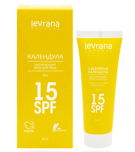 Крем Леврана Календула д/лица SPF15, 50 мл