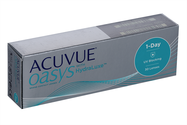 Контактные линзы 1-Day ACUVUE Oasys with hydraluxe 30 pk однодневные -3.00 / 14.30 / 8.5 30 шт
