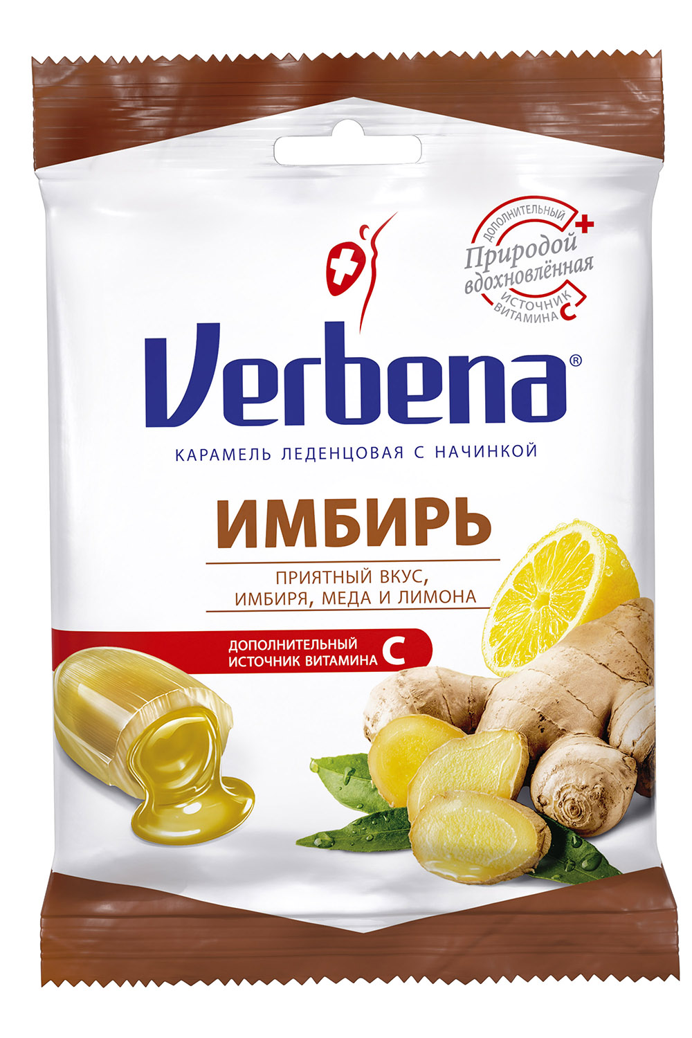 Карамель Вербена Имбирь, 60 г