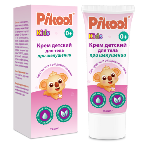 Крем Пикул детский от шелушения/сухости/зуда/раздражения (с 0 мес), 75 мл