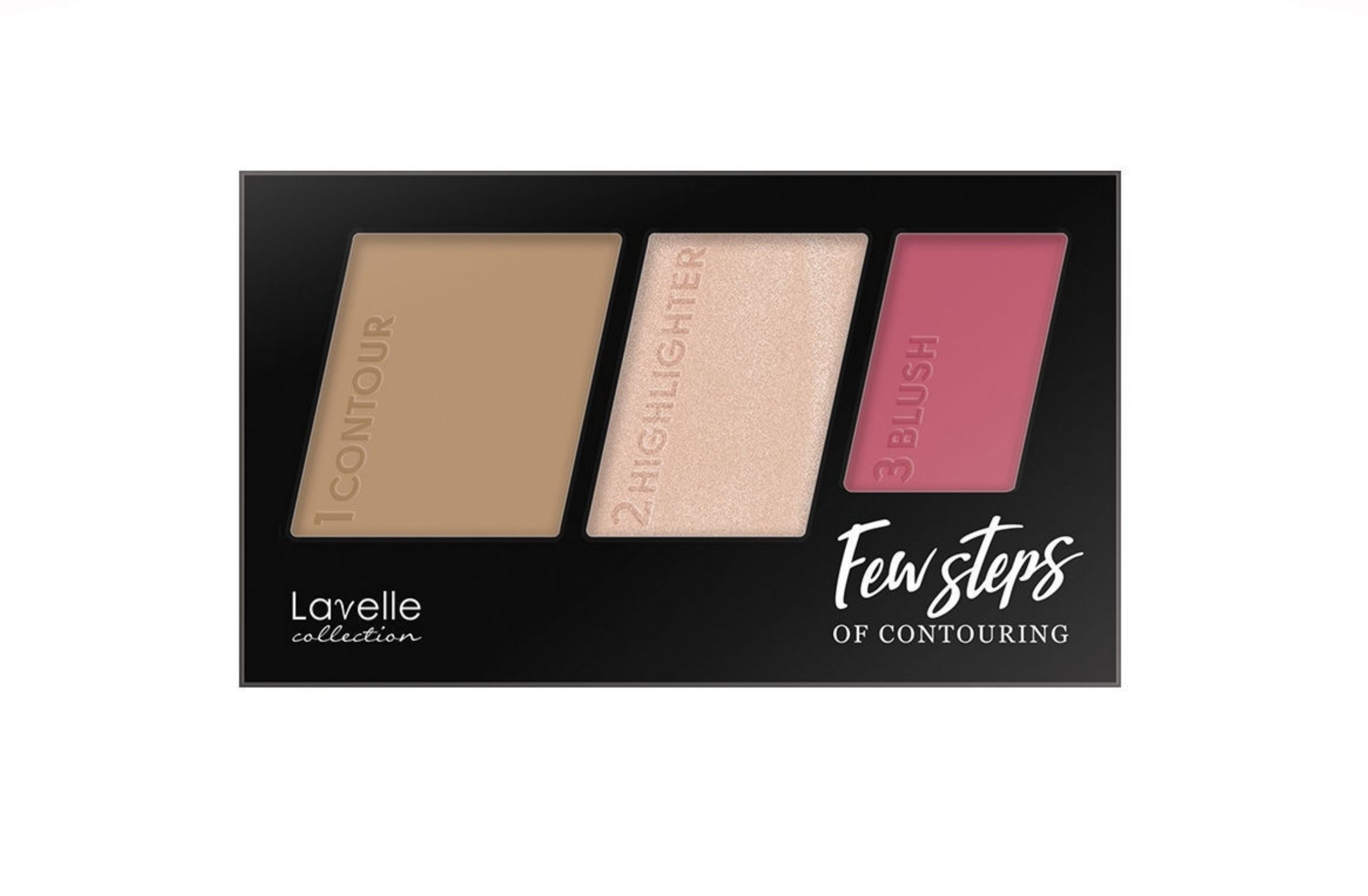 Палетка д/контуринга LavelleCollection Few steps 01 berry beige FSC-01