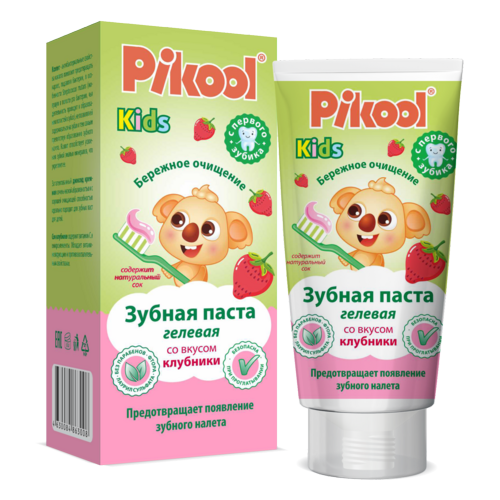 З/паста Пикул детская клубника (0+), 50 мл