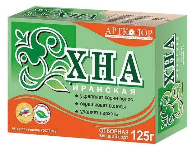 Хна Артколор иранская натуральная д/окрашивания волос 125 мл