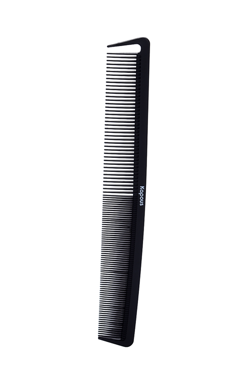 Расческа Kapous Professional Carbon Fiber карбоновая 226х30 мм черная