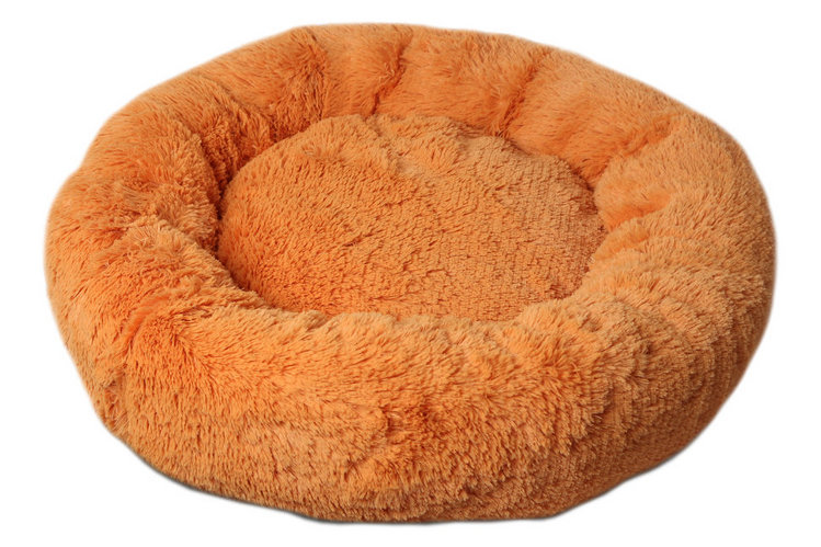 Лежанка Пончик ( Donut) LM-110-OR оранжевый (съемный чехол) диаметр 60 см