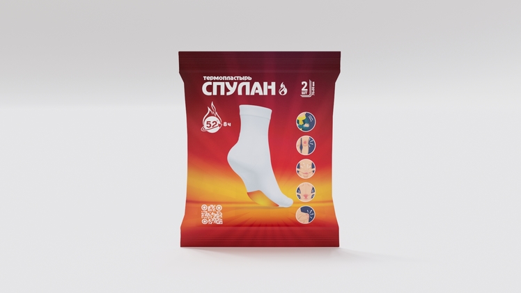 Термопластырь Спулан д/ног, 2 шт