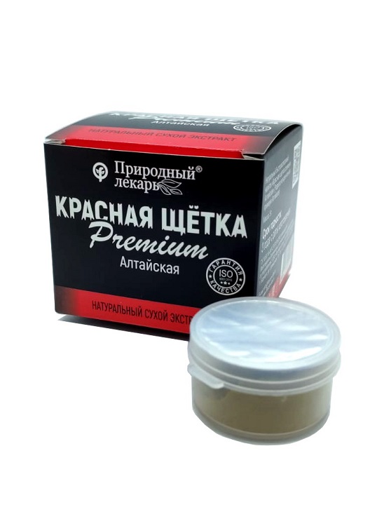 Красная щётка Премиум Алтайская Природный лекарь напиток быстрораств, 5 г