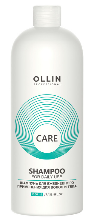 Шампунь Ollin Professional Care д/волос и тела д/ежеднев применения, 1 000 мл