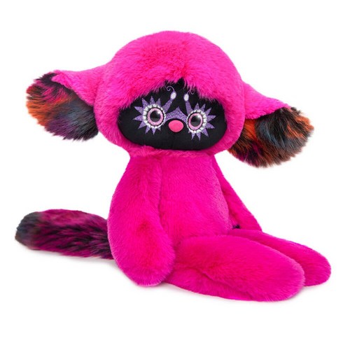 Игрушка Budi Basa Lori Colori Тёко фуксия мягкая 25 см