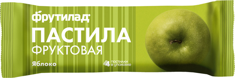 Пастила Фрутилад фруктовая яблоко, 30 г, 4 шт
