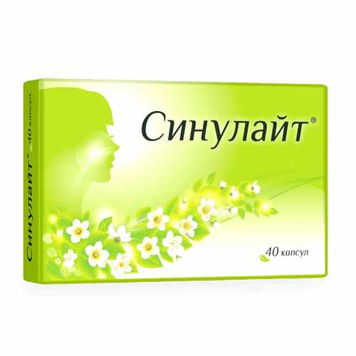 Фитокомплекс Синулайт с первоцветом, 40 шт, капсулы