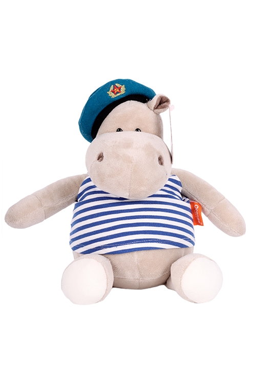 Игрушка Orange Toys Бегемот ВДВшник 20 см