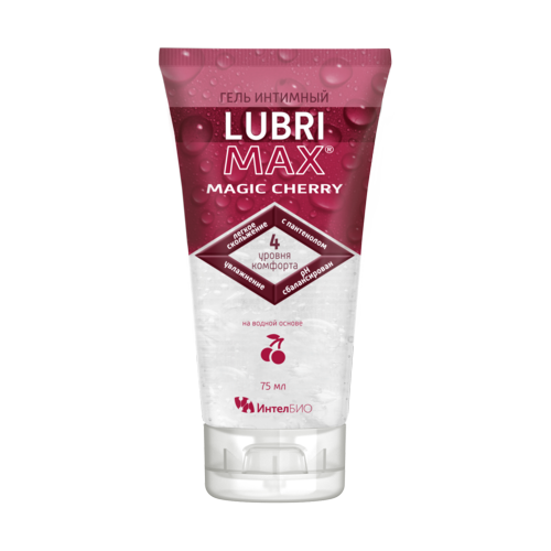 Гель-смазка Лубримакс Маджик интимный вишня (cherry), 75 мл