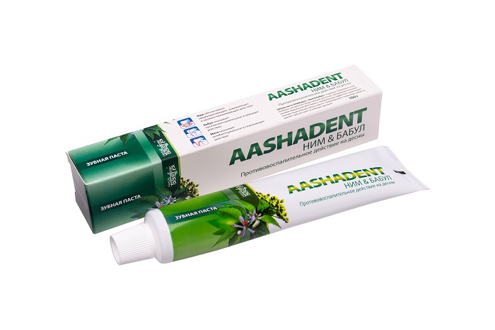 Зубная паста Ним-Бабул AASHA HERBALS, 100 мл