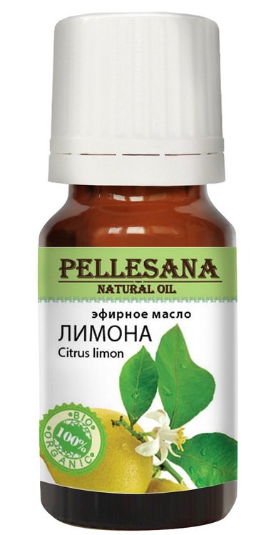 Масло лимона эфирное PELLESANA. 10мл