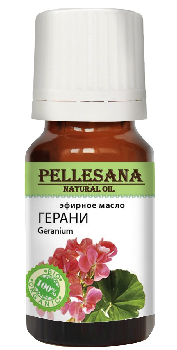 Масло герани эфирное PELLESANA. 10мл