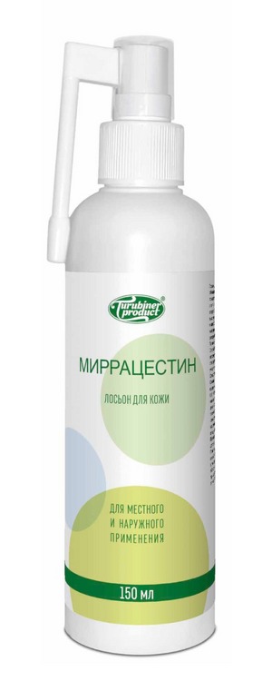 Лосьон Миррацестин противоспалительный/антисептический с октенидином, 150 мл
