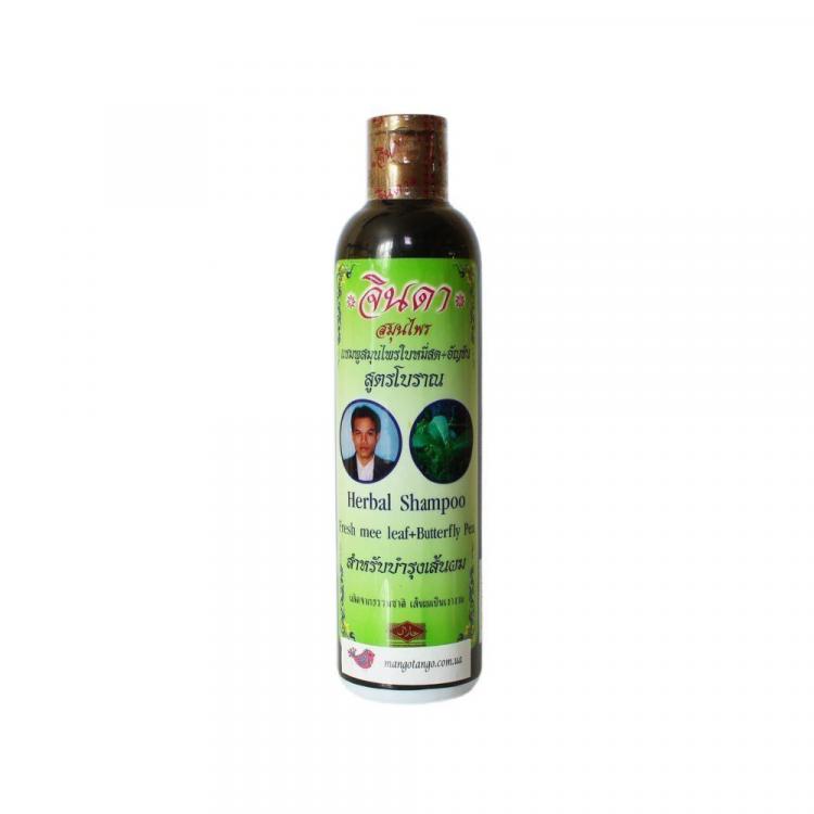 Растительный шампунь Jinda Herbal, 250мл укрепление, стимулиция роста