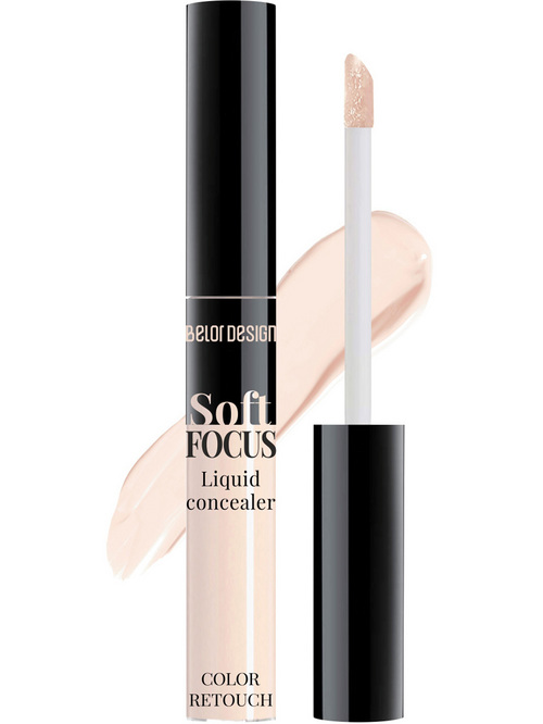 Консилер жидкий Soft Focus  BELOR DESIGN тон 101 фарфоровый, 7 г