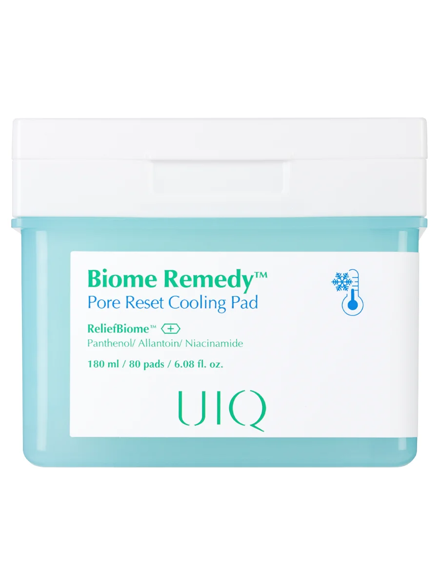 UIQ Охлаждающие пэды Biome Remedy Pore Reset Cooling Pad 80 шт.