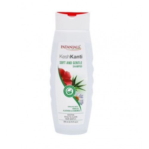 PATANJALI Kesh Kanti Soft And Gentle Shampoo Мягкий шампунь для волос Кеш Канти 200мл