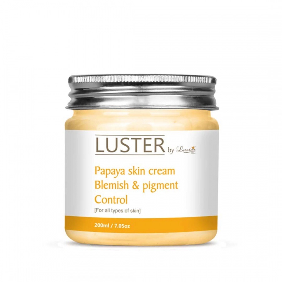 LUSTER Papaya Blemish & Pigment Control Cream Крем для проблемной кожи лица с экстрактом папайи 200м