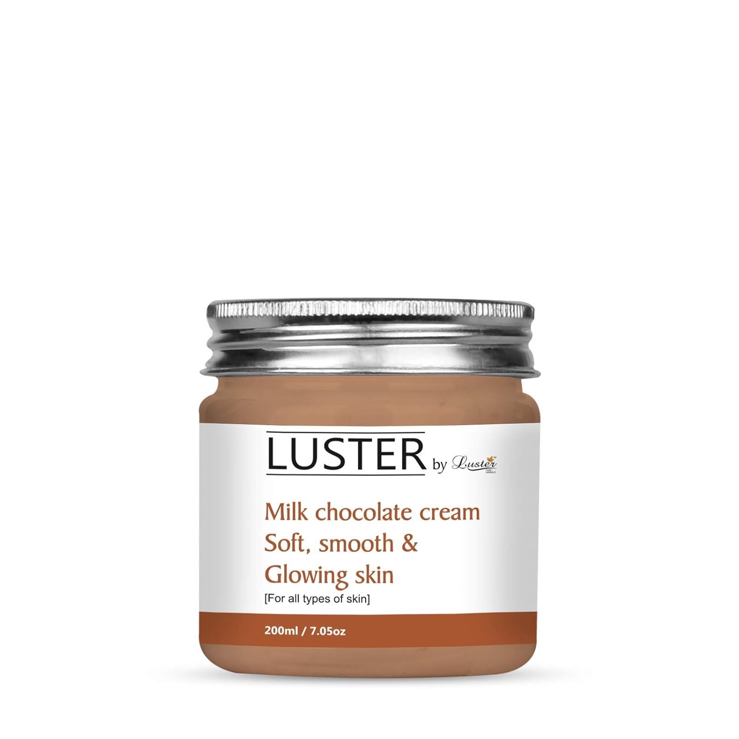 LUSTER Milk Chocolate Massage Cream Массажный крем для лица и тела на основе шоколадной эссенции 200