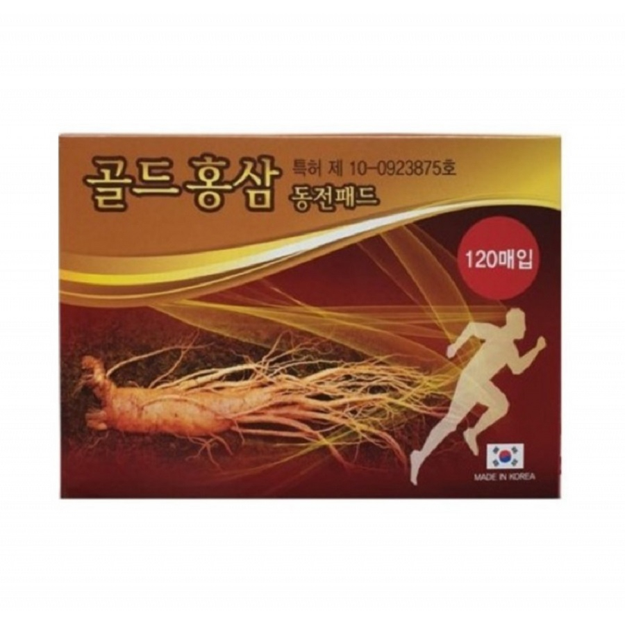 ПЛСТ Косметический пластырь для тела RED GINSENG DONG JEON PAD набор 120шт x120