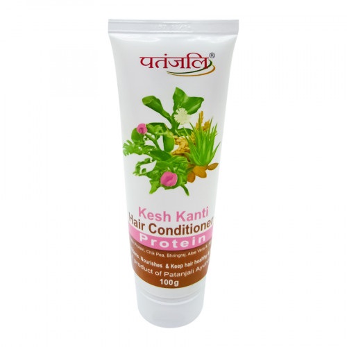 PATANJALI Protein hair conditioner Кондиционер для волос протеиновый для усиленного питания 100г