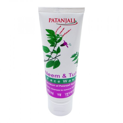 PATANJALI Nim and Tulsi Cleansing Gel Гель для умывания Ним и Тулси 60мл