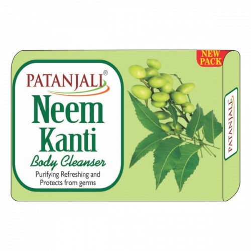 PATANJALI Neem Kanti Body Cleanser  Мыло травяное натуральное Ним 150г