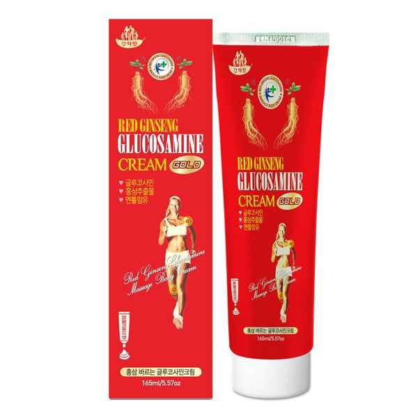 Daejeon Top Industry Body Крем для тела массажный с красным женьшенем Red Ginseng Glucosamine Cream