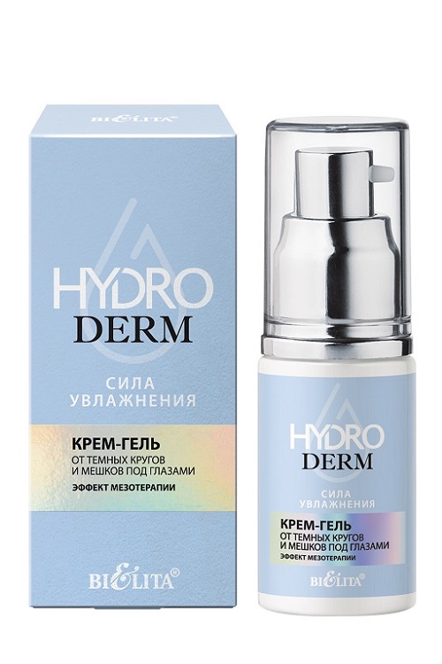 Belita HydroDERM. Сила Увлажнения Крем-гель от темных кругов и мешков п/глазами «Эффект мезотерапии»