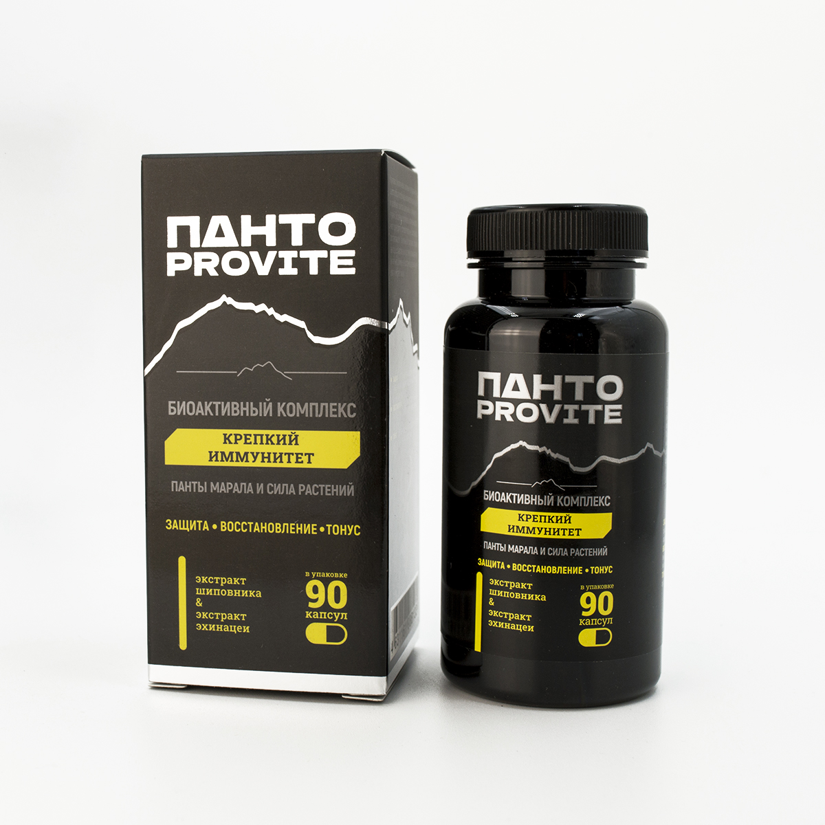 Биоактивный комплекс «ПАНТО PROVITE» «Крепкий иммунитет» Эльзам 90 капсул