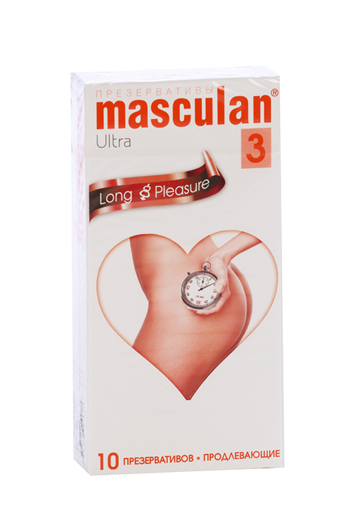 Презервативы Masculan 3 Ultra, 10 шт