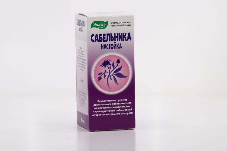 Сабельника настойка, 100 мл, Эвалар