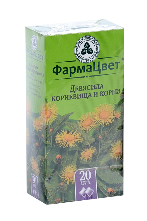 Девясил ФармаЦвет 1.5 г, 20 шт, сырье растительное-порошок Красногорск