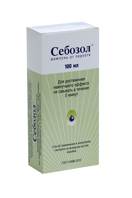Шампунь Себозол от перхоти, 100 мл