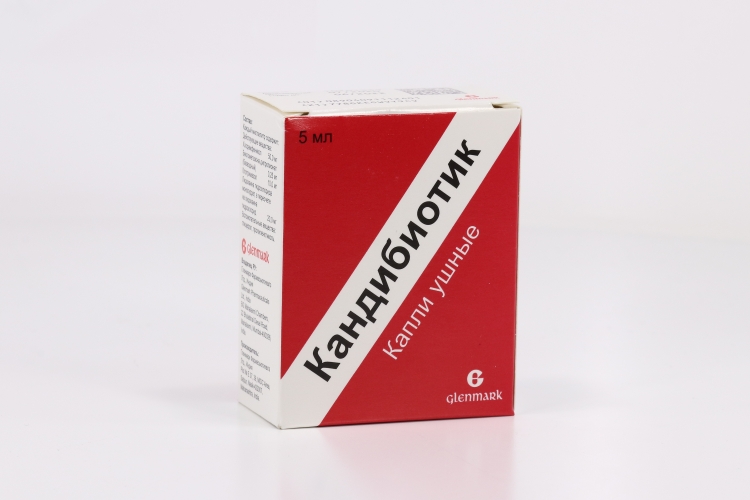 Кандибиотик, 5 мл, капли ушные