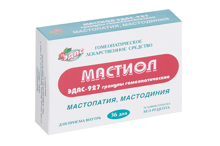 Мастиол Эдас-927, 36 шт, гранулы гомеопатические