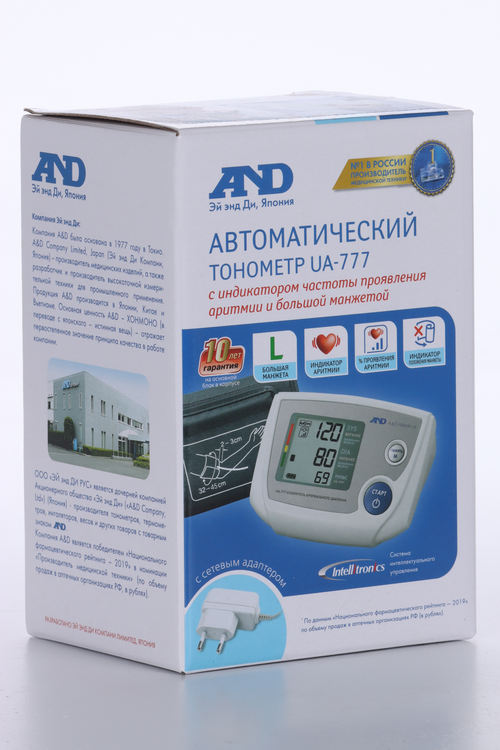 Тонометр автомат Эй Энд Ди UA-777 ACL адапт/больш манж