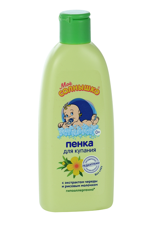Пенка Мое Солнышко с рождения д/купания, 200 мл
