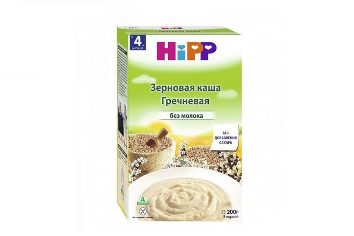 Каша Хипп б/молочная гречневая, 200 г
