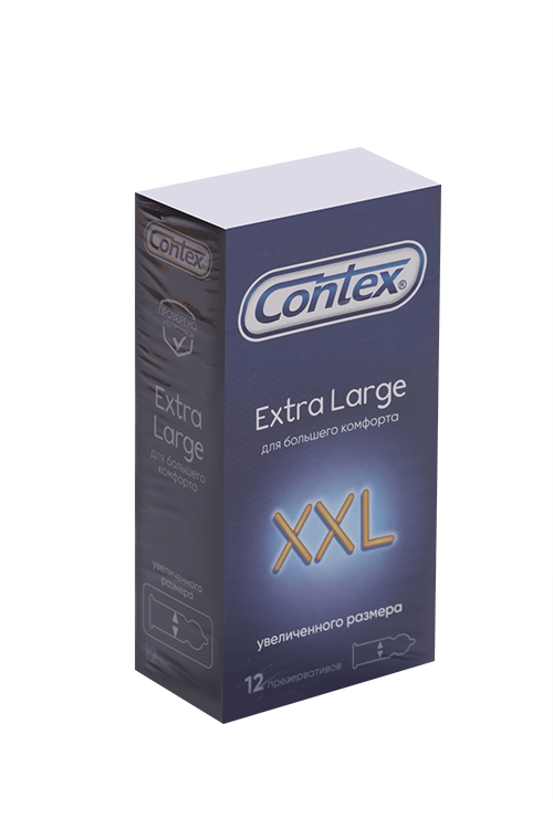 Презервативы Контекс XXL (экстра ладж), 12 шт